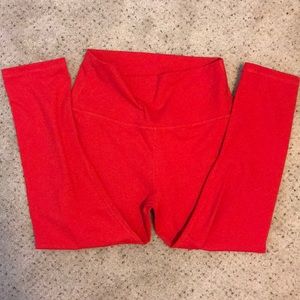Zyia Red Ascend Leggings